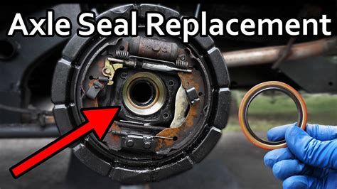 can you drive with a leaking axle seal|4 Rear Axle Seal Leak Symptoms & Replacement Cost